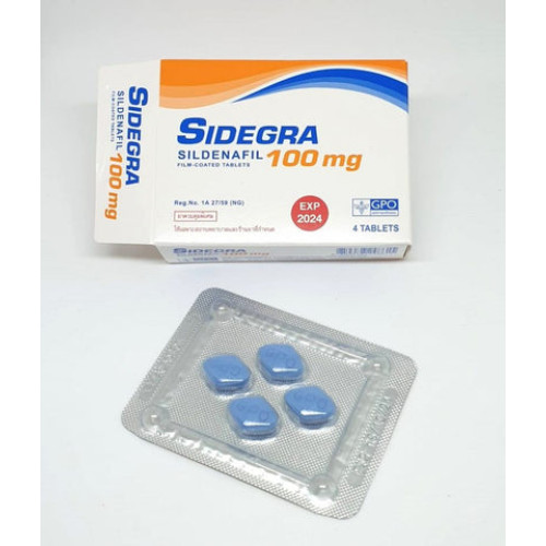 SIDEGRA 100mg GPO in a nice package.